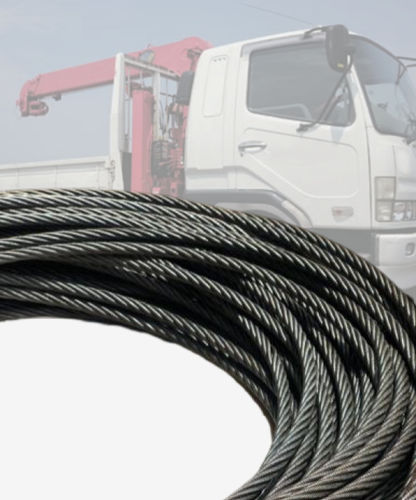 Câble de levage pour grue de pont - C.F.WIREROPE, LTD - pour mini-grue / pour grue de camion / en acier
