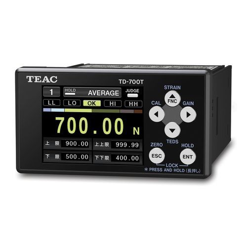 Indicateur de pression - TD-700T - TEAC Corporation - de charge / de couple / numérique