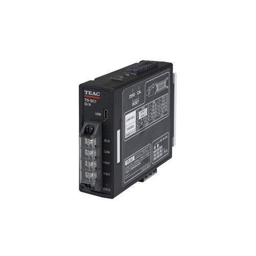 Conditionneur de signal pour capteurs de force - TD-SC1 - TEAC Corporation - RS-485 / sur rail DIN / rackable