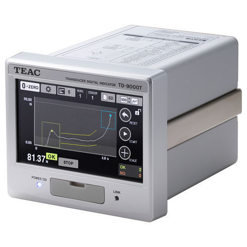 Indicateur de pression - TD-9000T - TEAC Corporation - de charge / de force / de couple