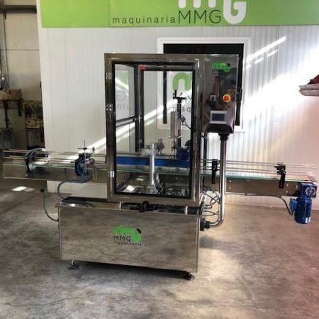 Boucheuse visseuse linéaire - TM-300 - Mmg Maquinaria - monobloc / aseptisée / automatique