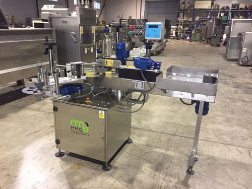 Machine d'étiquetage automatique - MMG-140 - Mmg Maquinaria - pour bouteilles / pour étiquettes auto-adhésives