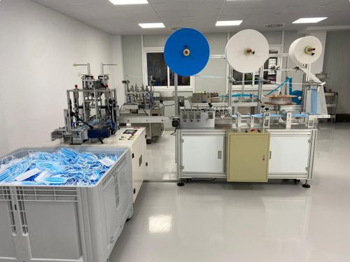 Ligne de production pour masques chirurgicaux - 12999 - Mmg Maquinaria - automatique / à grande vitesse / à ultrasons