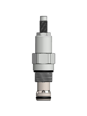 Soupape de décharge compacte - RV12-S6 - Hydrabase - à visser / à commande assistée / hydraulique