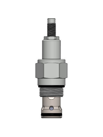 Soupape de décharge compacte - RV16-S6 - Hydrabase - à visser / à commande assistée / hydraulique