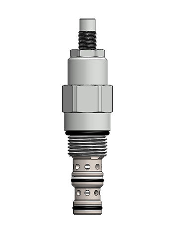 Soupape de décharge de régulation - HPR10-S6 - Hydrabase - compacte / à visser / hydraulique