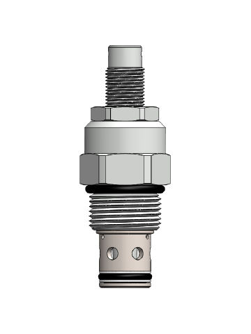 Vanne à pointeau - NV10-P0 - Hydrabase - hydraulique / d'arrêt / à visser