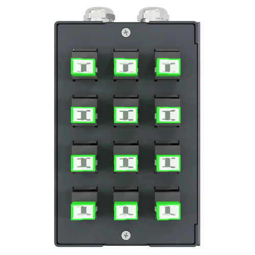 Répartiteur de fibre optique - MDB EasyPatch-FO - AIXONTEC - IP20 / sur rail DIN