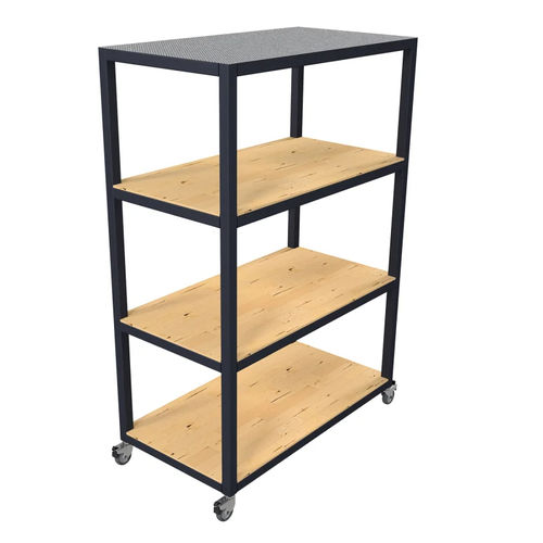 Rayonnage de bureau - Stow&Go - AIXONTEC - à étagères / mobile / de câbles