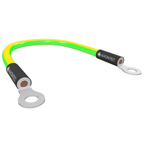 Câble électrique mono-conducteur - 20823.GNYL-16,0mm²-M4-M4 - AIXONTEC - d'alimentation / résistant aux UV / en cuivre