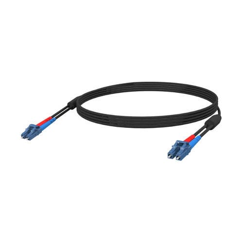 Cordon de brassage de fibre optique - 40101.LC-LC DX  - AIXONTEC - monomode / duplex / type LC