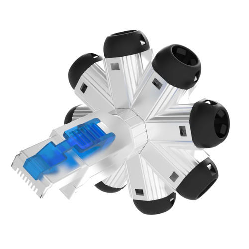 Connecteur de données - 21305 - AIXONTEC - audio/vidéo / RJ45 / en croix