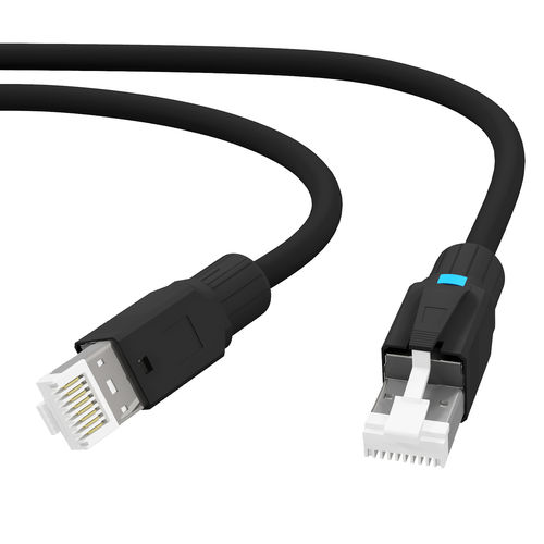 Câble électrique de secteur - 20617.BK - AIXONTEC - de données / Ethernet / RJ45