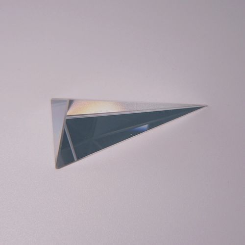 Prisme optique en saphir - ZLY881 - zoolied  inc. - triangulaire / à renvoi coudé 180°