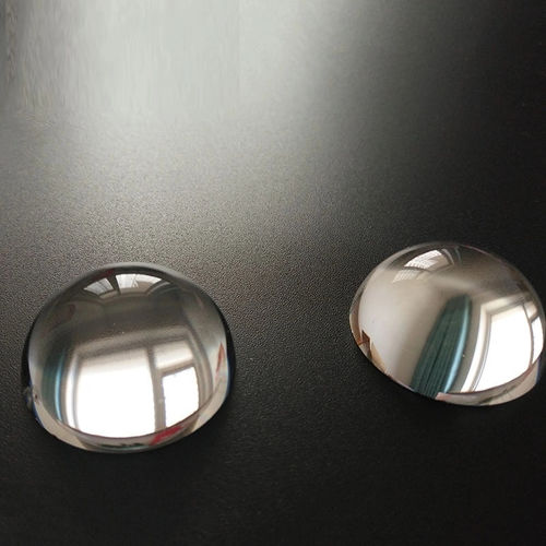 Lentille bille coupée - ZLY139 - zoolied  inc. - en silice fondue / UV / pour laser