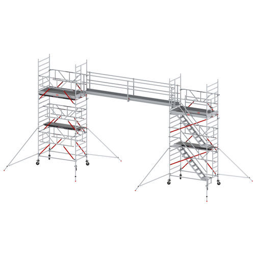 Échafaudage mobile - RS TOWER 5 - Altrex B.V. - de façade / modulaire / avec escaliers