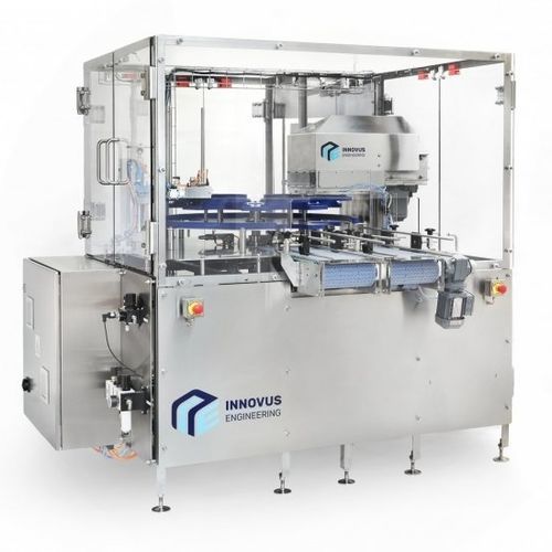Fermeuse de boîtes de conserve automatique - 10VGT - Innovus Engineering - avec technique de vide / avec système d'injection de gaz