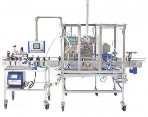 Sertisseuse-remplisseuse pour boîtes de conserve - CF25 - Innovus Engineering - automatique / volumétrique / de boisson