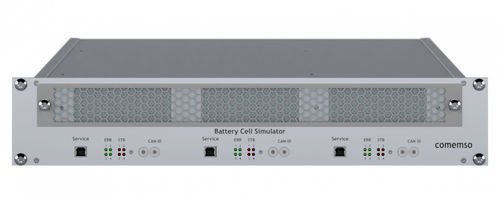 Simulateur de batterie de haute précision - comemso electronics GmbH - pour test de BECB / pour véhicule électrique
