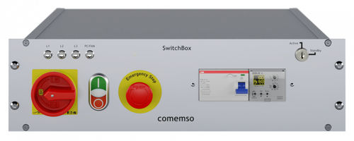 Unité de distribution d'alimentation rackable - comemso electronics GmbH - triphasée / pour télécommande