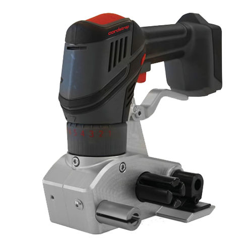 Appareil de cerclage et tendeur sur batterie - CBT35 - cordstrap b.v. - pour feuillard en composite
