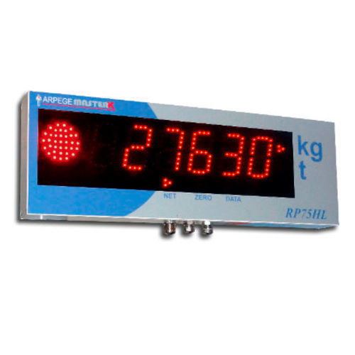 Afficheur de pesage affichage LCD - RP75-HL  - ARPEGE MASTER K - encastrable / à distance