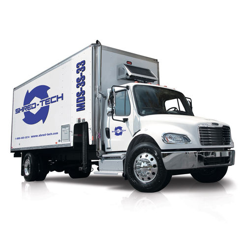 Camion pour fortes charges - MDS-3S-33 - Shred-tech