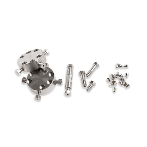 Raccord pour gaz - ASDevices - à visser / inoxydable / d'échantillonnage