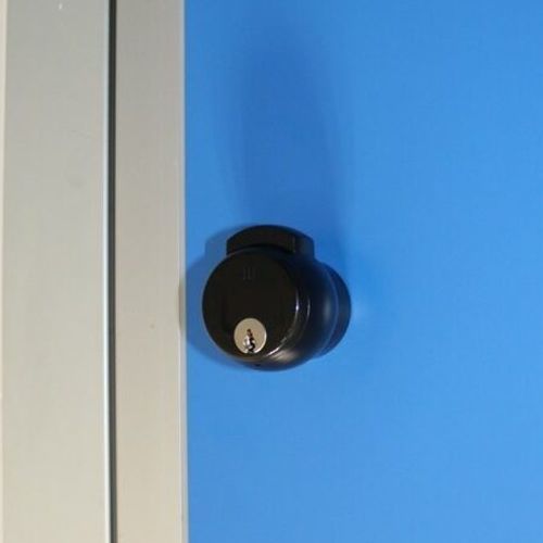 Dispositif de fermeture de porte - knob premi-apri - Cleanroom Italia srl