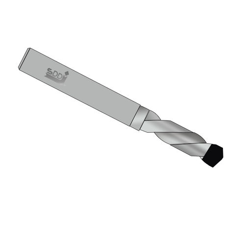 Outil de perçage monobloc - TDFBE series - SUZHOU SHANDE PRECISION TOOLS CO., LTD - pour matériaux non-ferreux / pour CFRP / à usage général