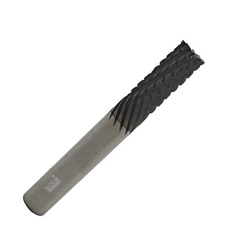 Fraise en bout - EM series - SUZHOU SHANDE PRECISION TOOLS CO., LTD - monobloc / de détourage / à revêtement DLC