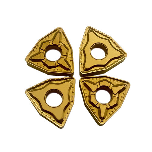 Plaquette de coupe amovible à grande vitesse d'avance - WNMU Series - SUZHOU SHANDE PRECISION TOOLS CO., LTD - pour usinage / en carbure / en acier