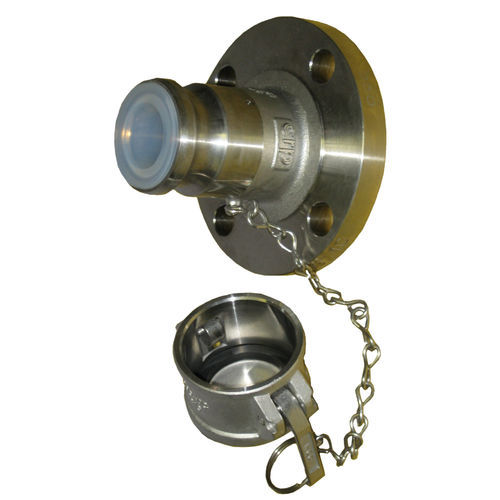 Adaptateur hydraulique pour tuyaux - Corrosion Resistant Products Ltd. - pour le vide / à bride / en PFA