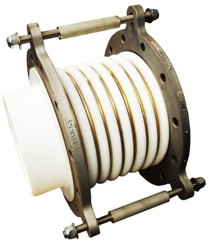 Compensateur de dilatation en métal - Corrosion Resistant Products Ltd. - en PTFE / rond / à bride