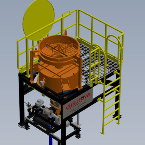 Alimentateur pour sable - Cukurova Muhendislik Elektrik Elektronik Mak. San.ve tic. A.S. - pondéral / automatique / continu