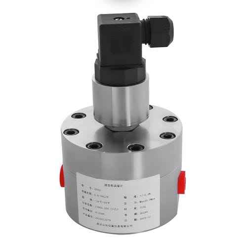 Débitmètre à engrenage - YFV - Xi'an Yunyi Instrument Co., Ltd. - volumique / pour liquides / pour gaz et vapeur