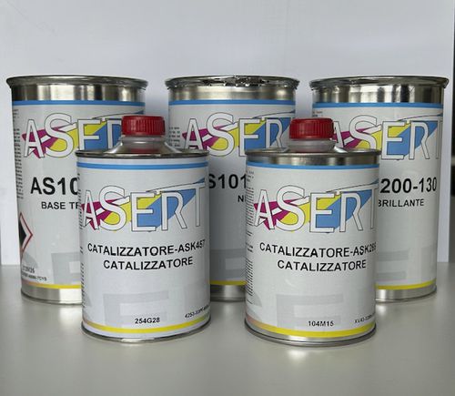 Encre de tampographie - ASERT SRL - pour plastique / pour textiles / bi-composant
