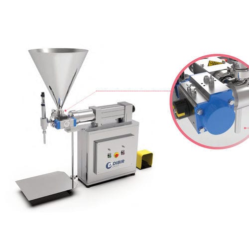 Unité de dosage semi-automatique - Dibir Group S.r.l. - pour produits pâteux / de liquides / pour l'industrie agroalimentaire
