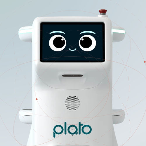 Robot de livraison pour nourriture - Plato - United Robotics Group GmbH - pour hôtel / pour hôpital / pour restaurant