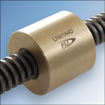 Écrou pour vis trapézoïdale - LRM - FLI - France Linéaire Industrie - cylindrique / en bronze