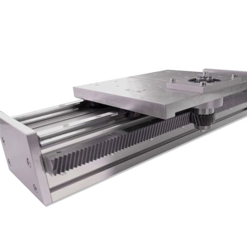 Module linéaire à pignon crémaillère - TLC - FLI - France Linéaire Industrie - en profilé aluminium / guidé / mono-axe