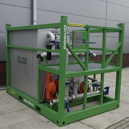 Skid de pompage - DFSS2700-2 - Dutch Filtration BV - pour produits chimiques