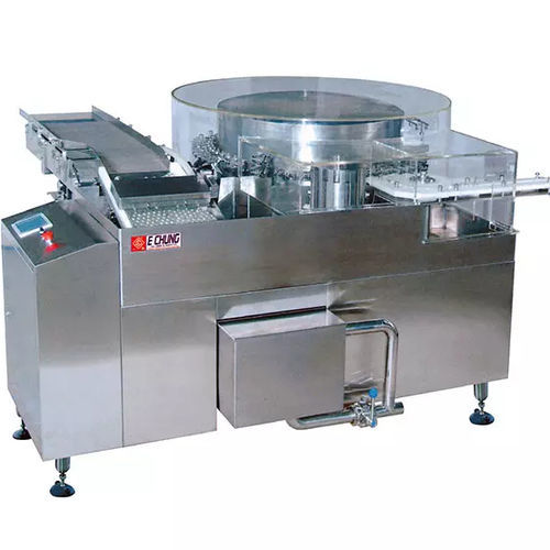 Machine de lavage à ultrasons - ERVW-01 - E. Chung Machinery Co. - automatique / pour l'industrie pharmaceutique / pour bouteilles