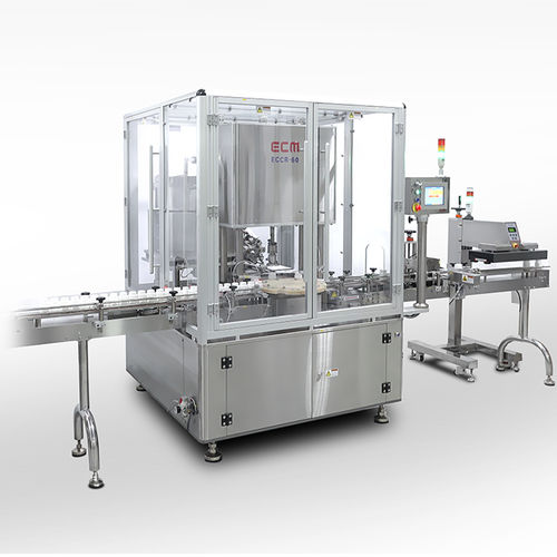 Boucheuse rotative - ECCR-60 - ECM Co., Ltd. - emmanchée à la presse / screw-on / servocommandée