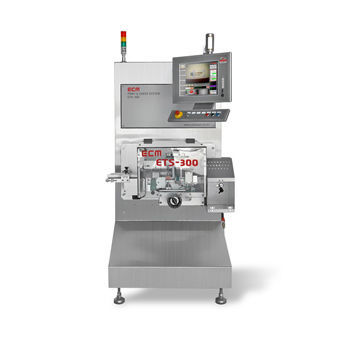 Machine d'impression pour carton - ETS-300 - ECM Co., Ltd. - avec caméra d'inspection