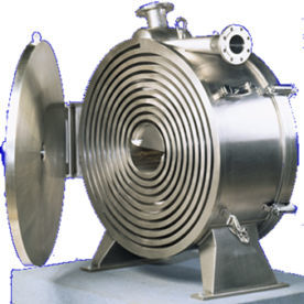 Échangeur de chaleur spiralé - Economy Process Solutions Pvt. Ltd. - liquide / liquide / en titane / en acier