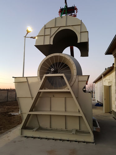 Ventilateur sur pied - Efsan Makina Sanayi ve Ticaret Ltd. Sti. - radial / d'aspiration / à moteur électrique