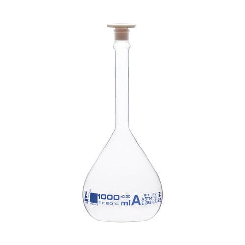 Fiole Erlenmeyer - CH0445G - EISCO Electronic Instrumentation - jaugée / en verre / pour laboratoire