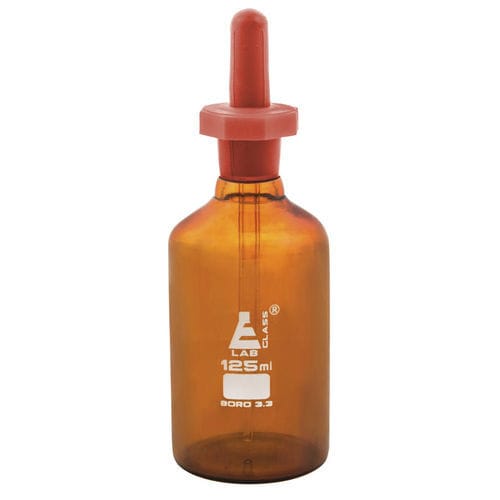 Flacon compte gouttes - CH0195C - EISCO Electronic Instrumentation - verre ambré / en HDPE / pour laboratoire