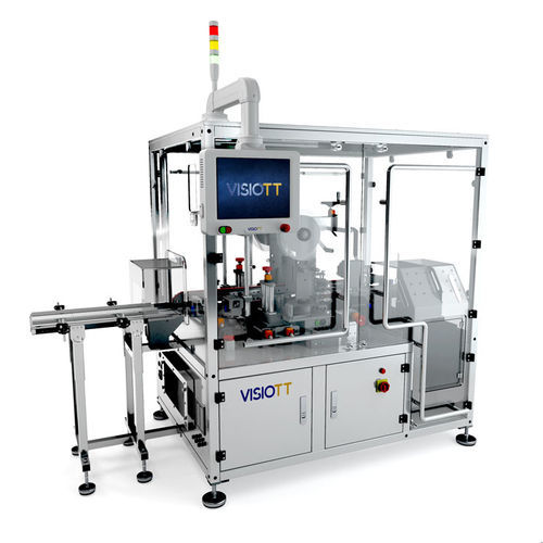 Machine de sérialisation pour l'industrie pharmaceutique - ISSTE-200 - VISIOTT Teknoloji San. Ve Tic. Ltd. Sti.